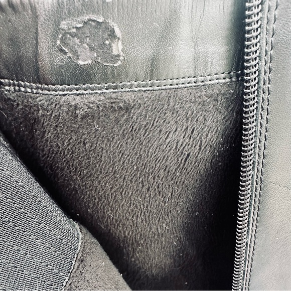 Blondo Varda black waterproof leather tall boots, size 7 - Picture 7 of 9